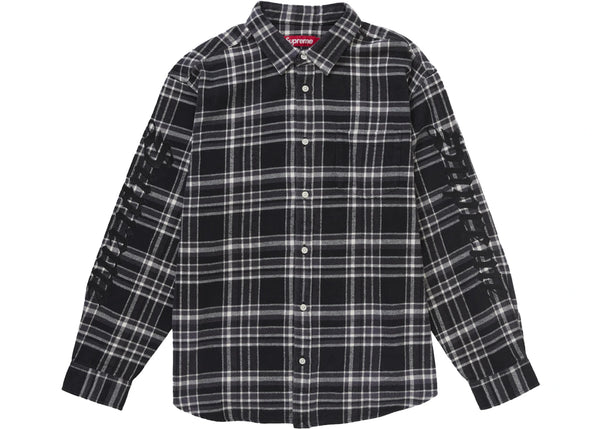 Supreme Paid Flannel Shirt ネルシャツ 🪓 SUPREME TARTAN FLANNEL SHIRT - YELLOW - LARGE - QUILTED PLAID トップス