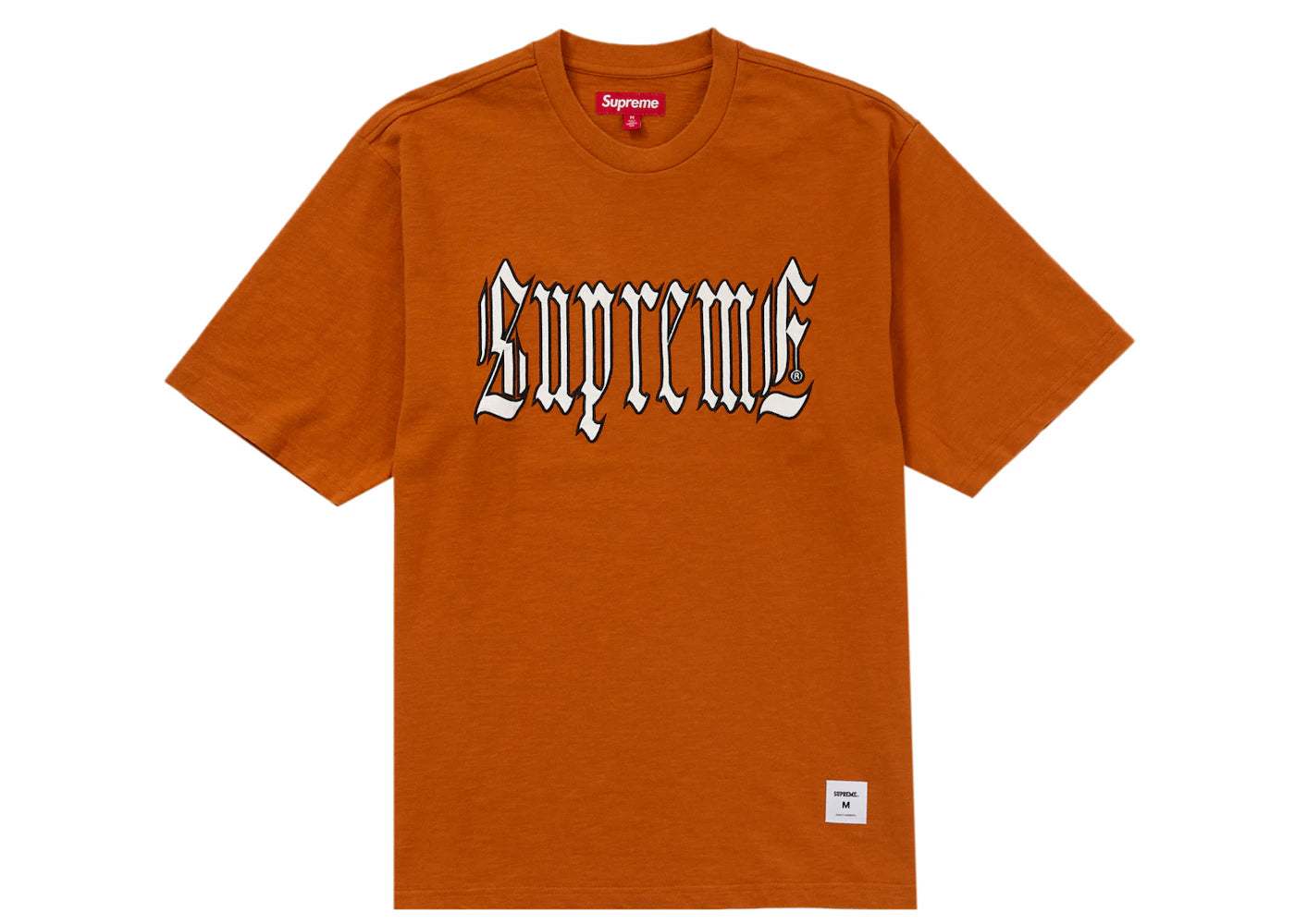 Supreme Old English S/S Top (SS24) Rust