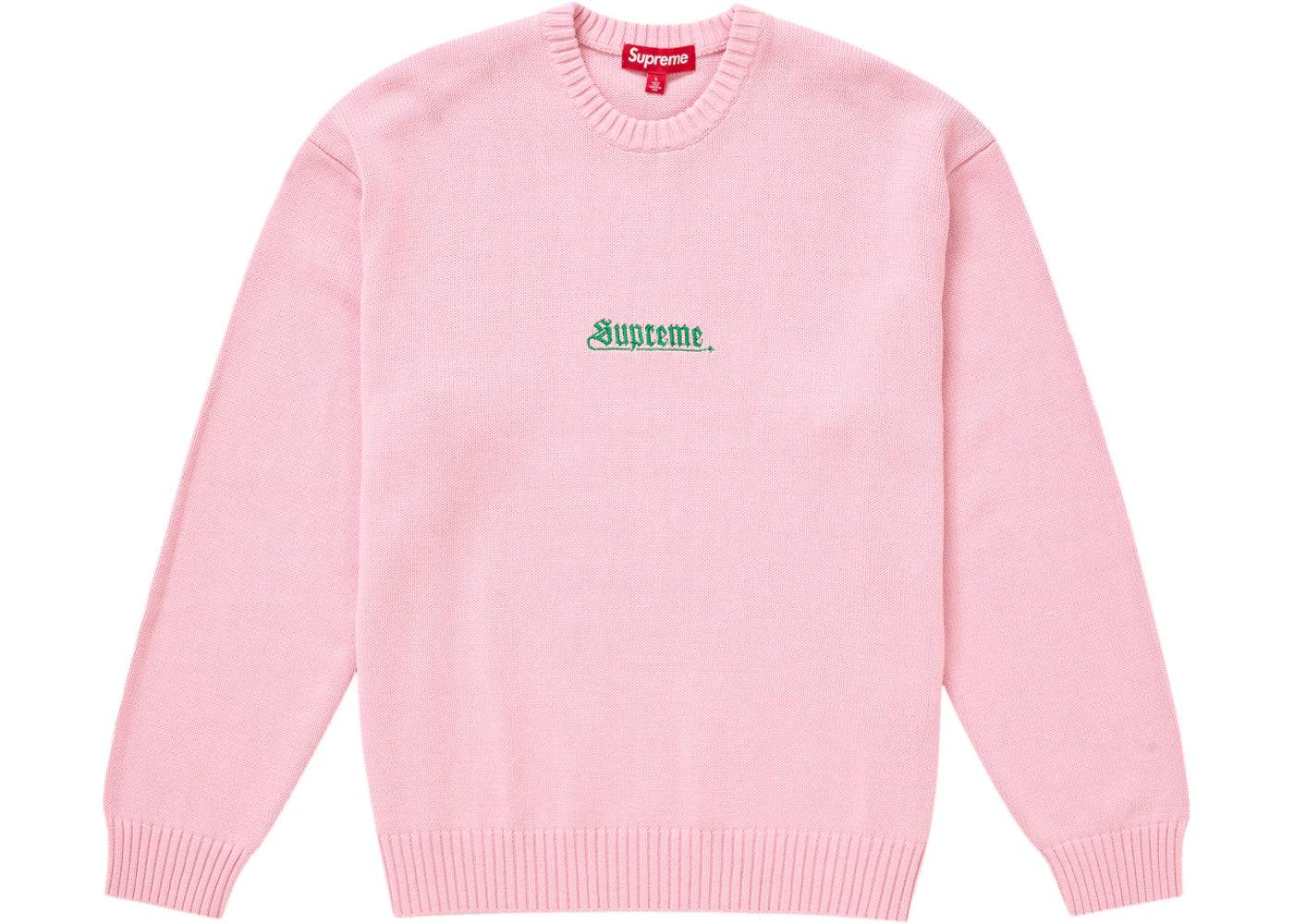 Supreme Old English Sweater Pink