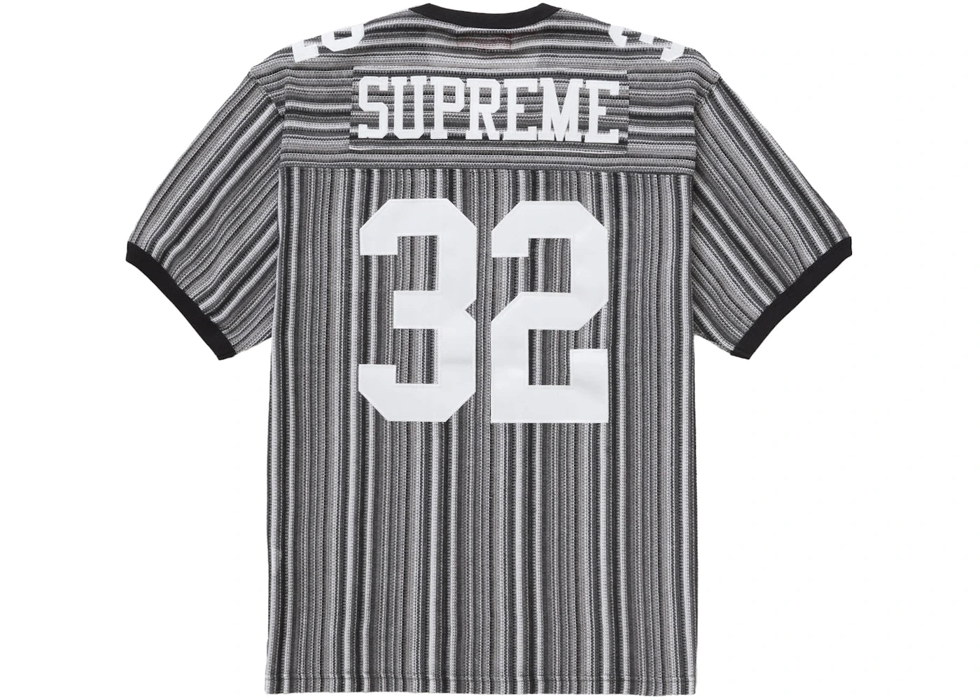 Supreme Open Knit Football Top Black
