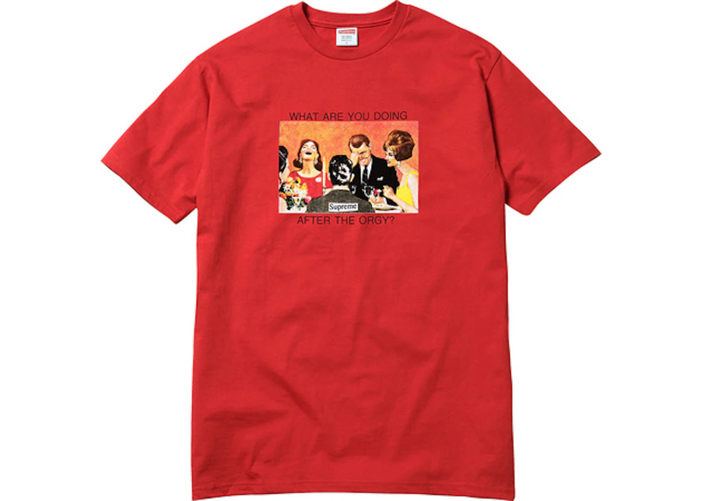 Supreme Orgy Tee Red