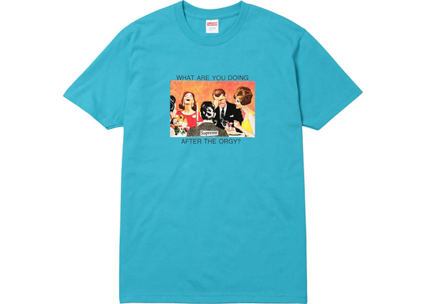 Supreme Orgy Tee Teal