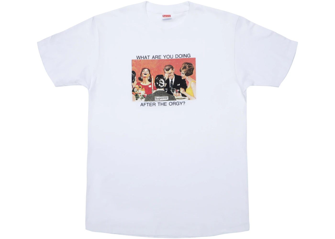 Supreme Orgy Tee White