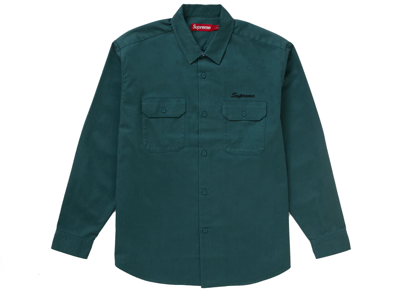 Supreme Our Lady Work Shirt Dusty Teal