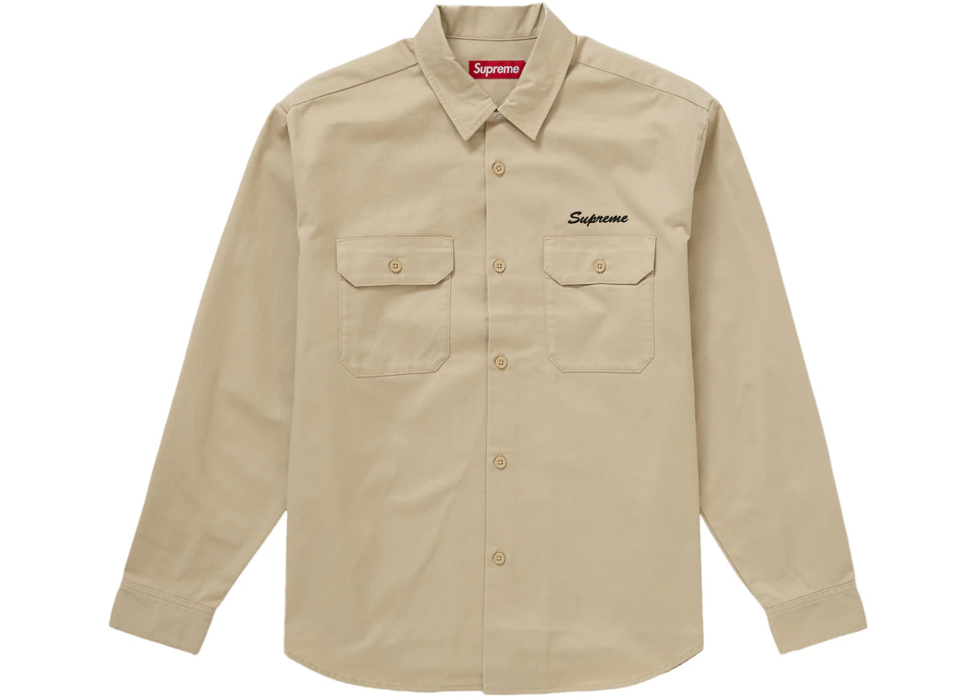Supreme Our Lady Work Shirt Khaki