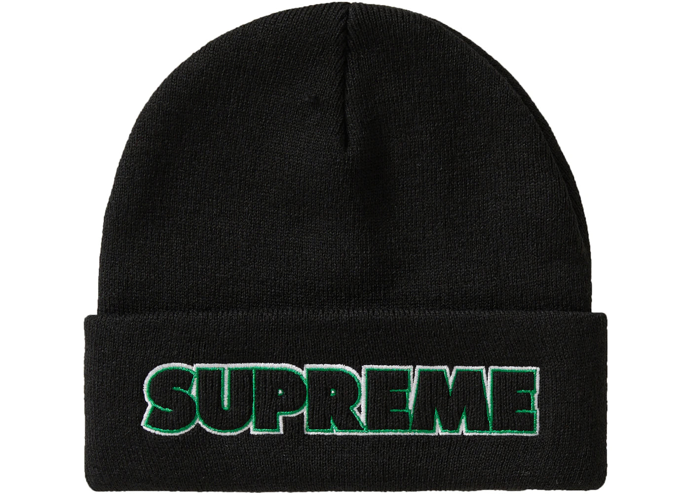 Supreme Outline Beanie (FW19) Black