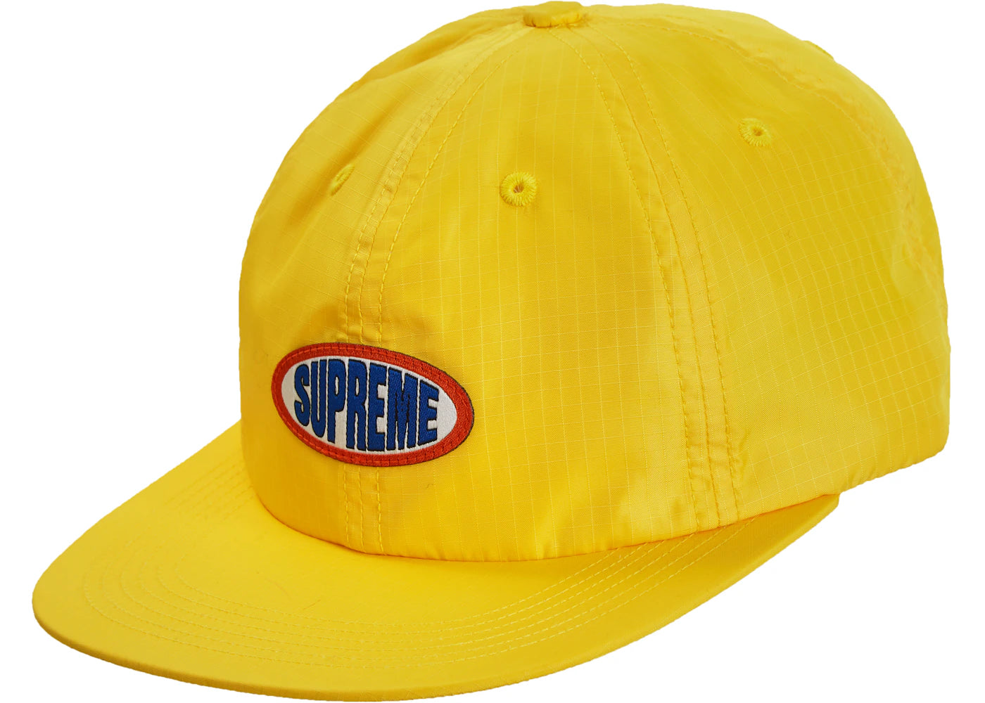 Supreme Oval Label 6-Panel Yellow