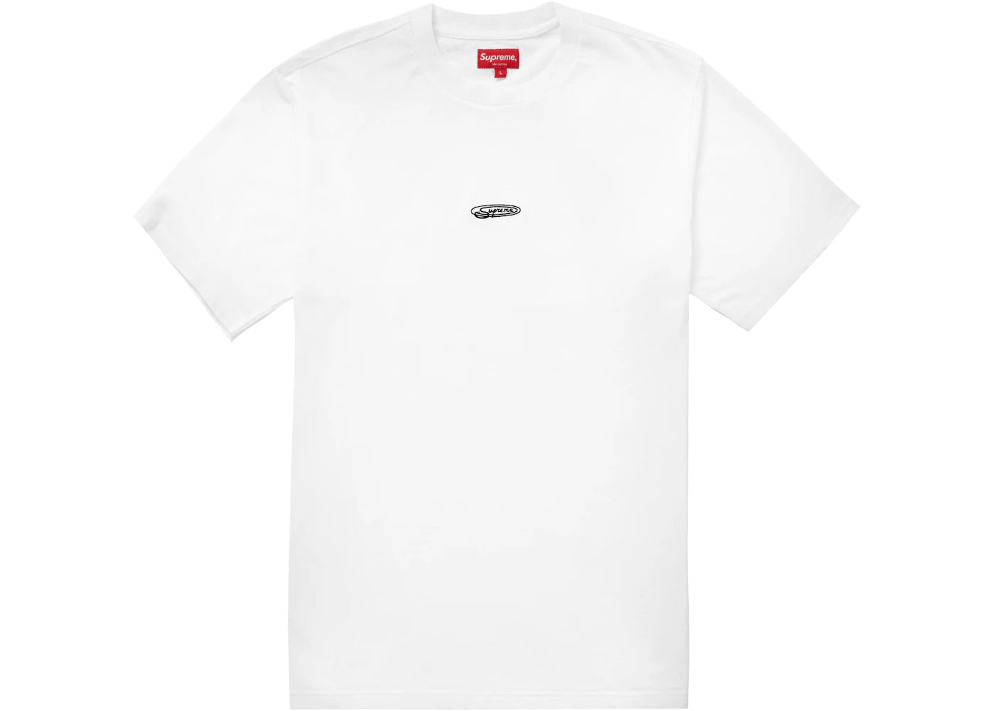 Supreme Oval S/S Top White