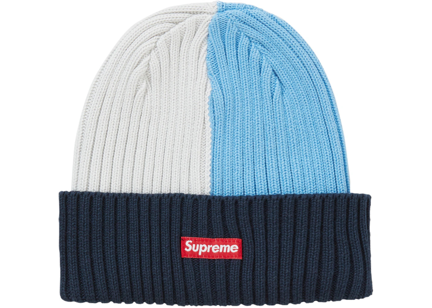 Supreme Overdyed Beanie (SS20) Mixed Blue