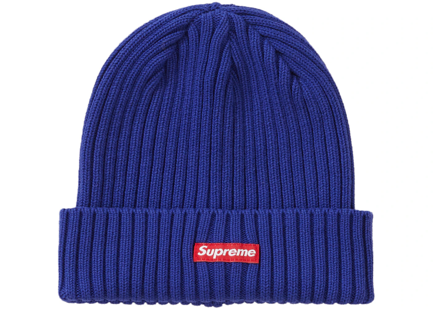 Supreme Overdyed Beanie (SS20) Dark Royal