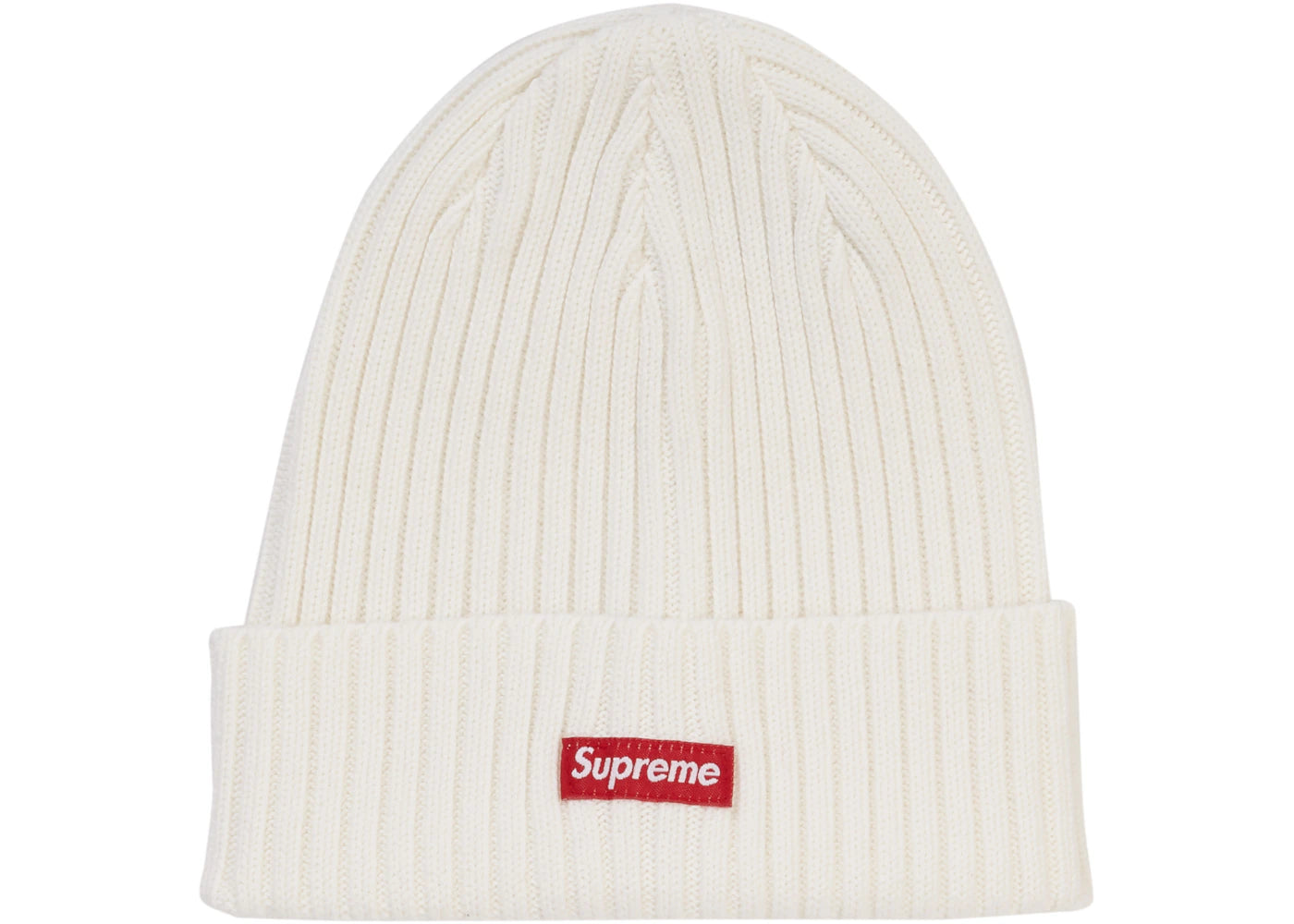 Supreme Overdyed Beanie (SS19) White