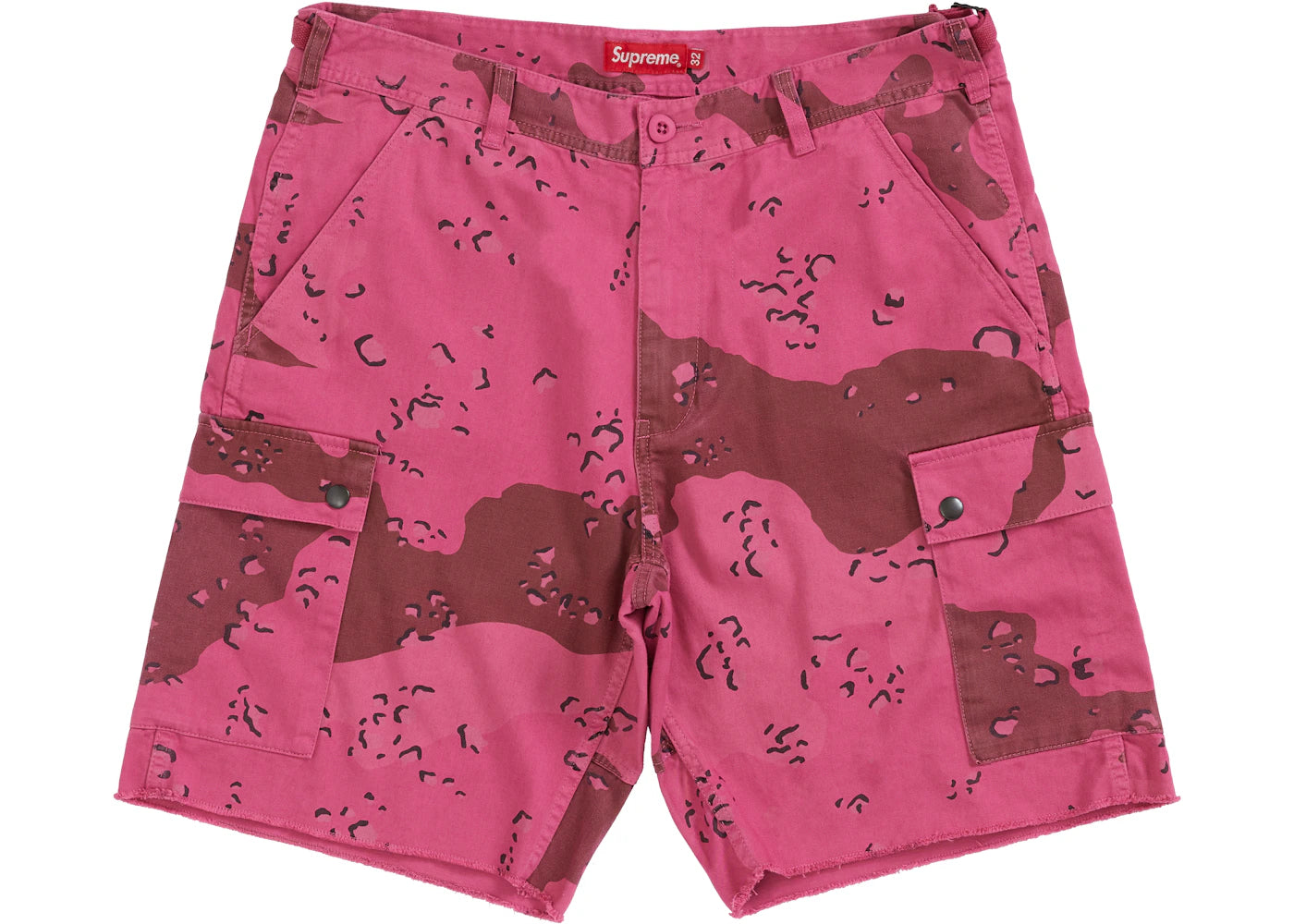 Supreme Overdyed Camo Cargo Short Pink