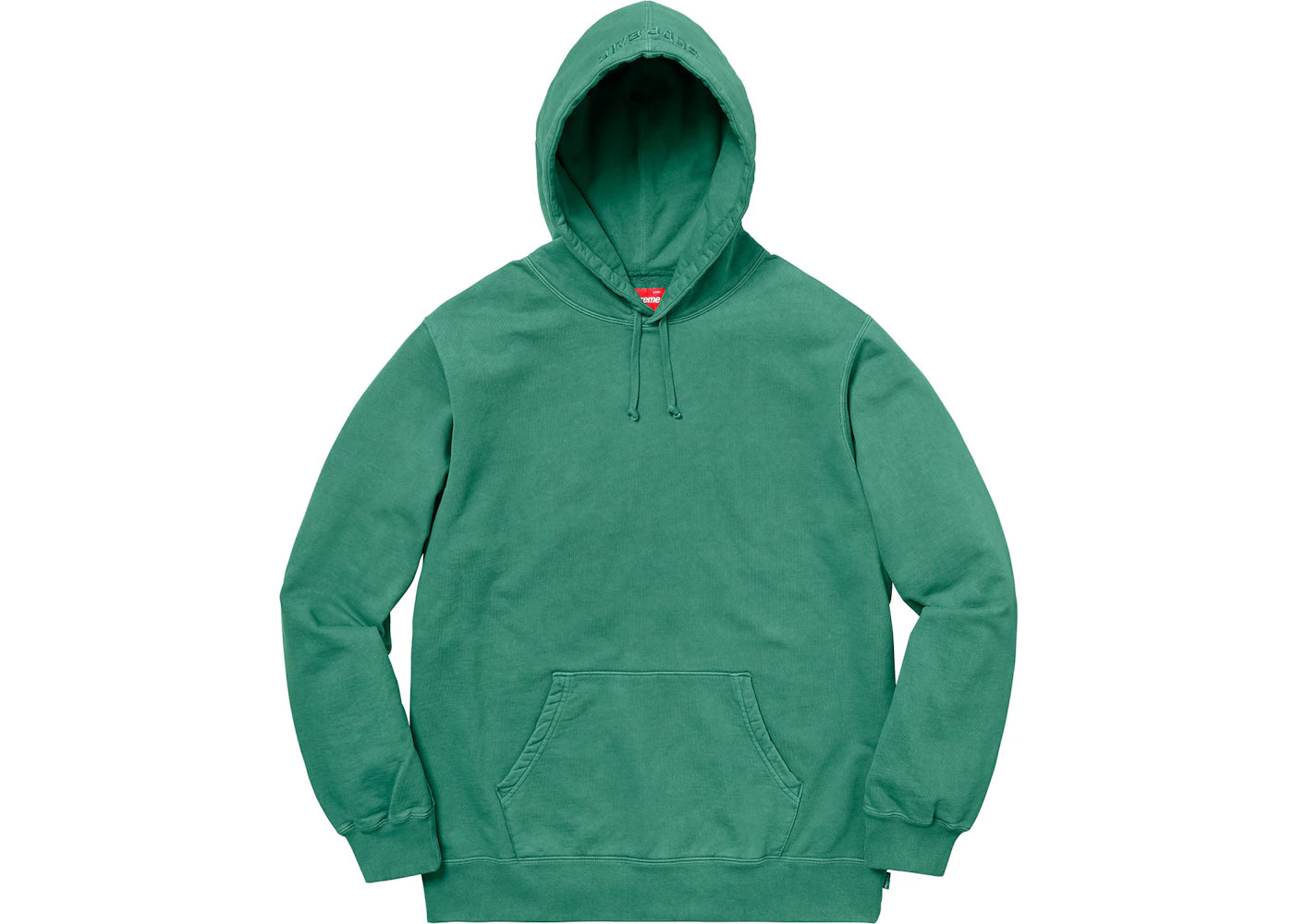 Supreme Overdyed Hooded Sweatshirt (SS18) Dark Green