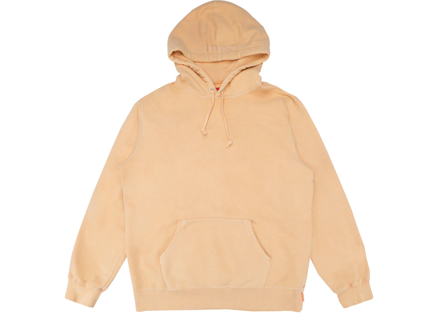 Supreme Overdyed Hooded Sweatshirt (SS18) Peach