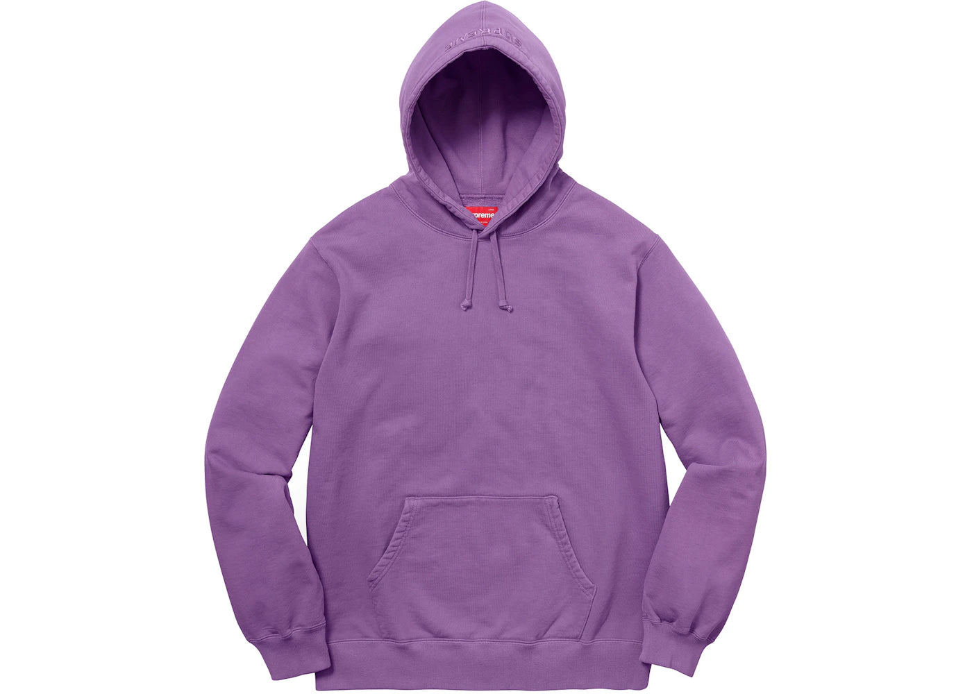 Supreme Overdyed Hooded Sweatshirt (SS18) Purple
