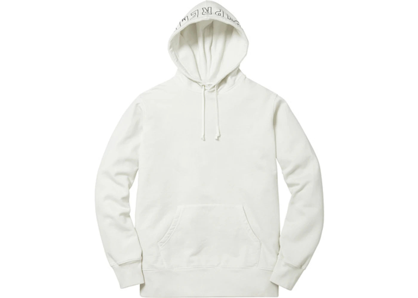 Supreme Overdyed Hoodie Off White