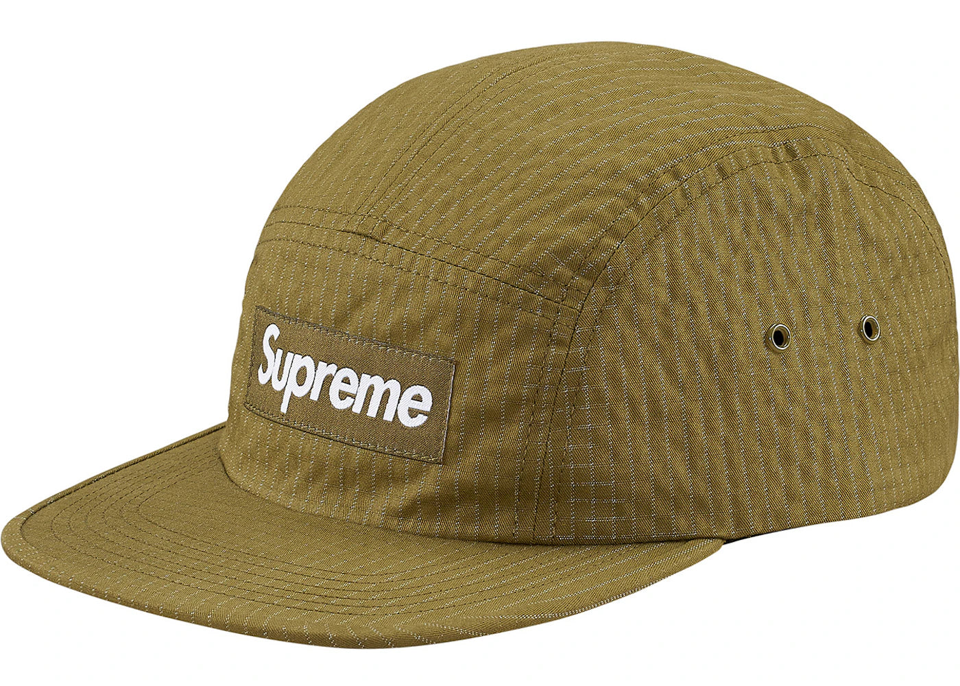 Supreme Overdyed Ripstop Camp Cap Olive