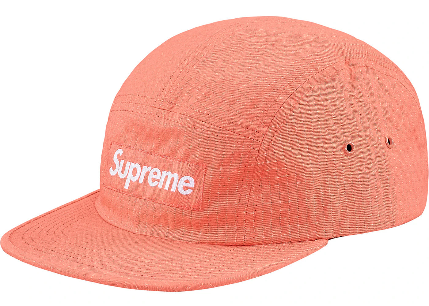 Supreme Overdyed Ripstop Camp Cap Peach