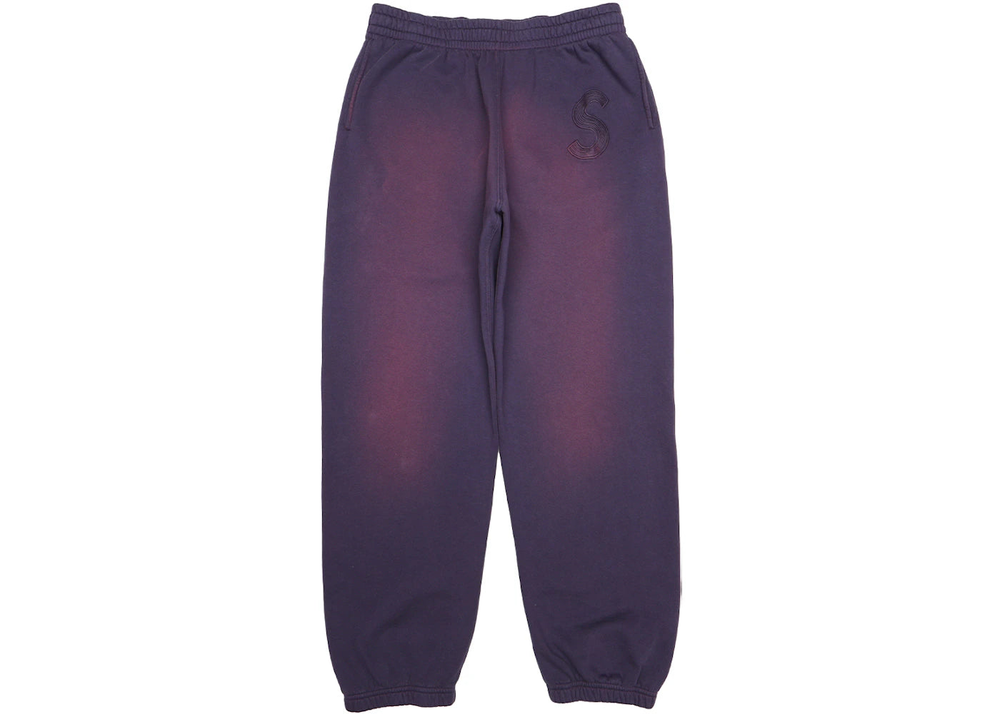 Supreme Overdyed S Logo Sweatpant Purple