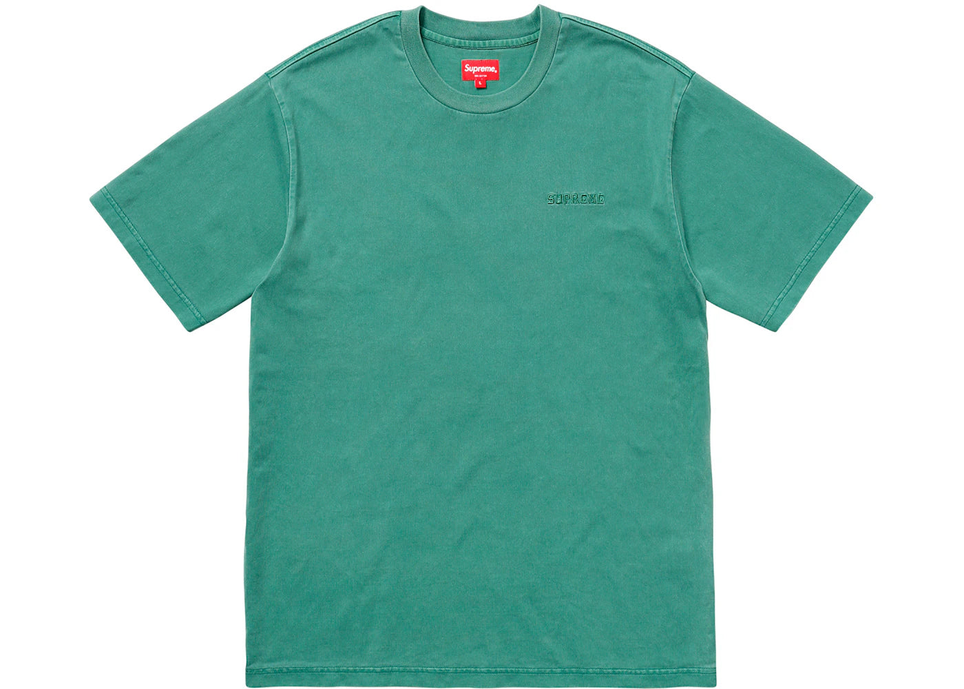 Supreme Overdyed Tee Dark Green