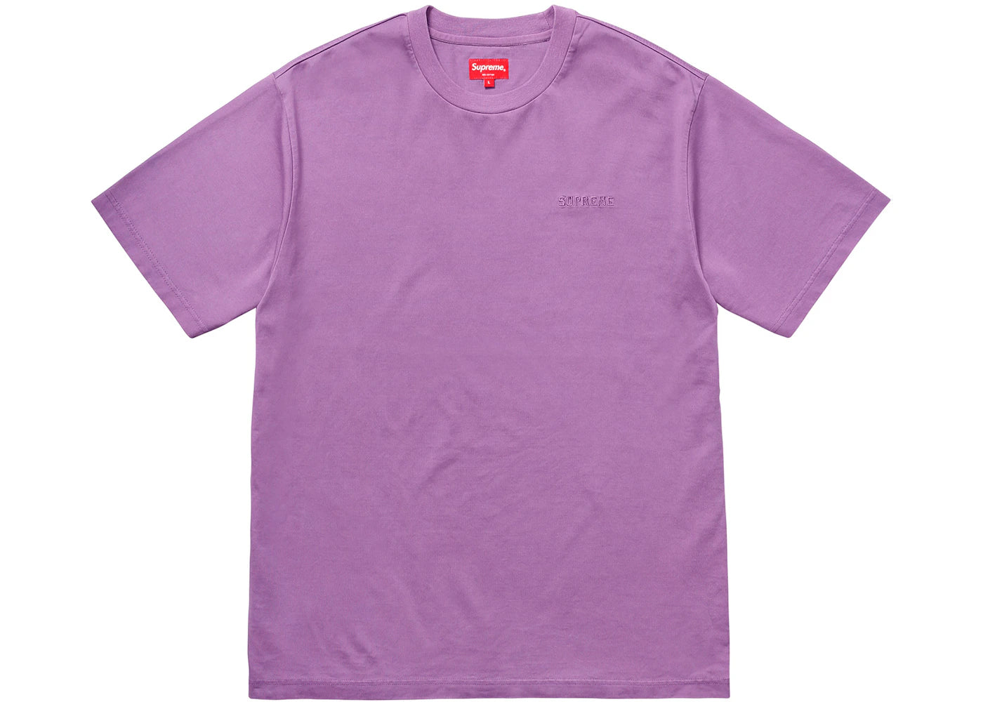 Supreme Overdyed Tee Purple