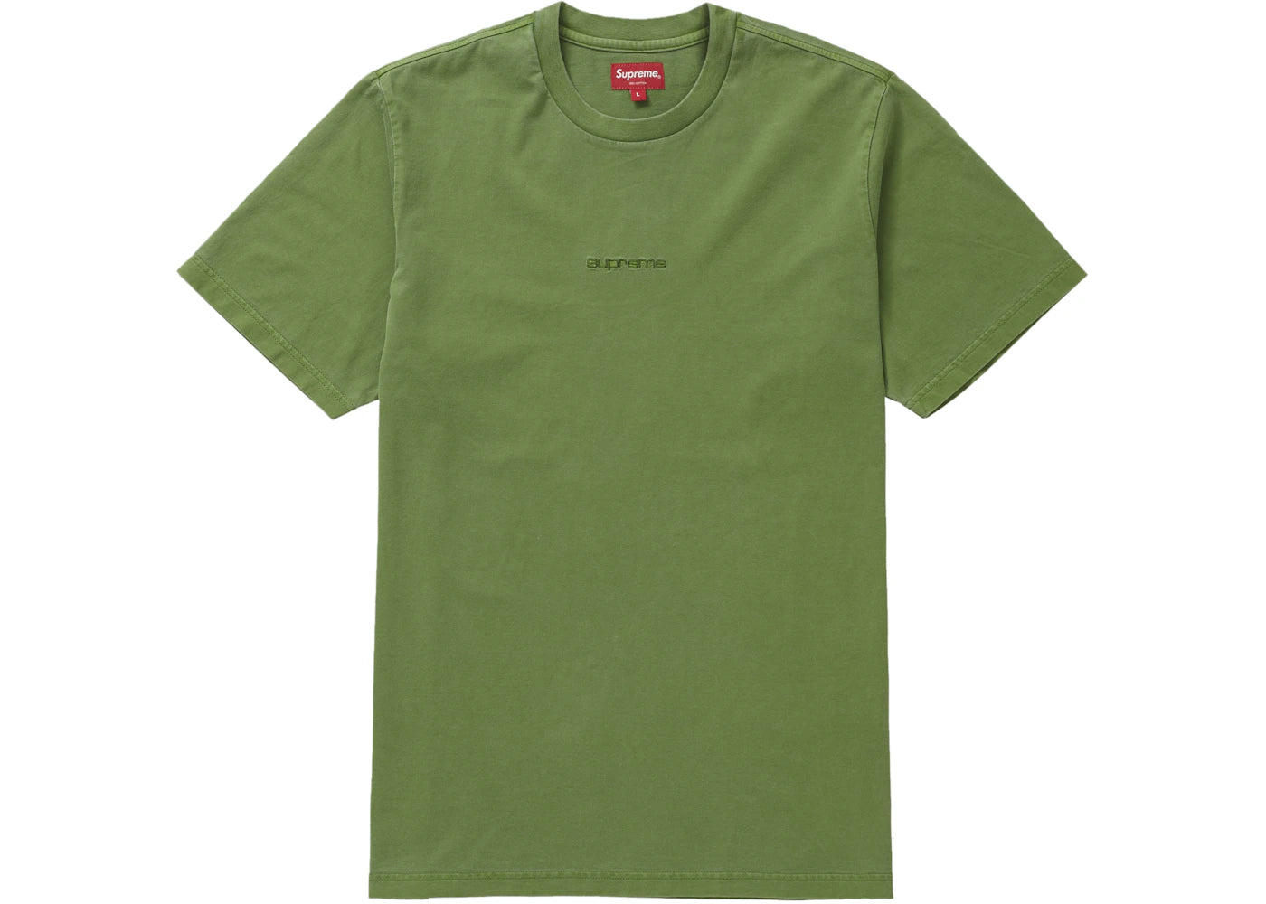 Supreme Overdyed Tee (SS19) Green