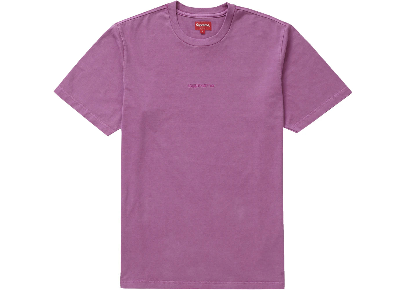 Supreme Overdyed Tee (SS19) Magenta