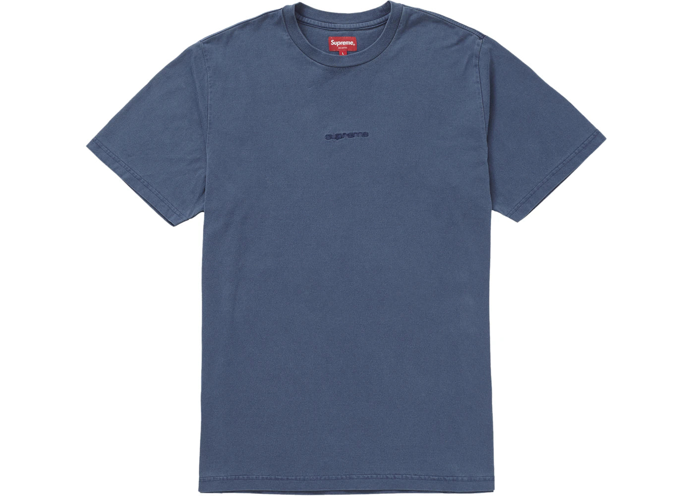Supreme Overdyed Tee (SS19) Navy