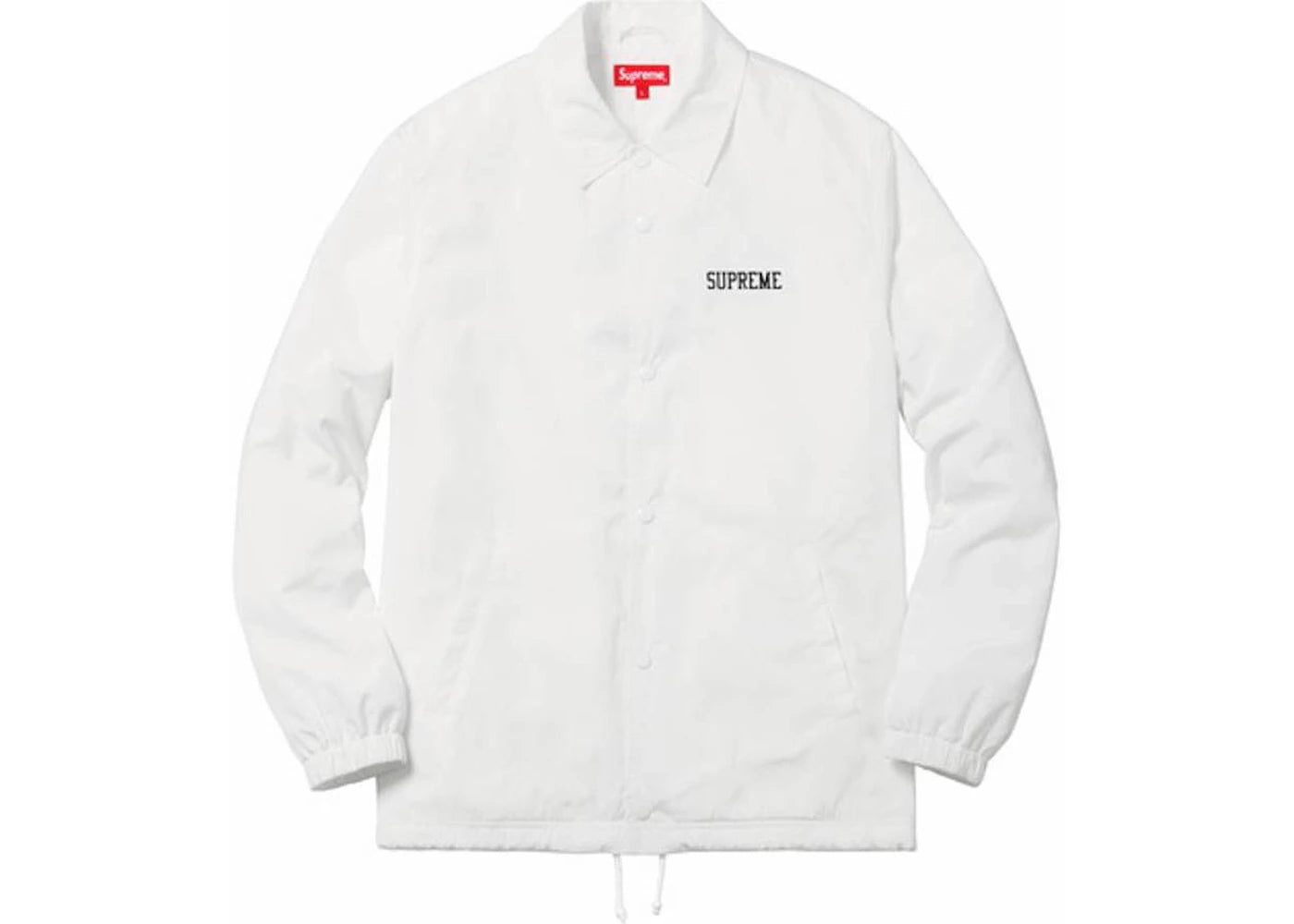 Supreme Overfiend Touch Coaches Jacket White