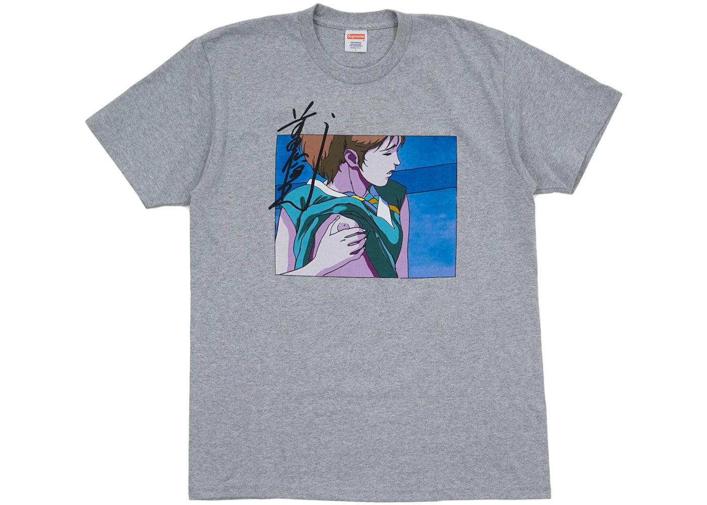Supreme Overfiend Touch Tee Heather Grey