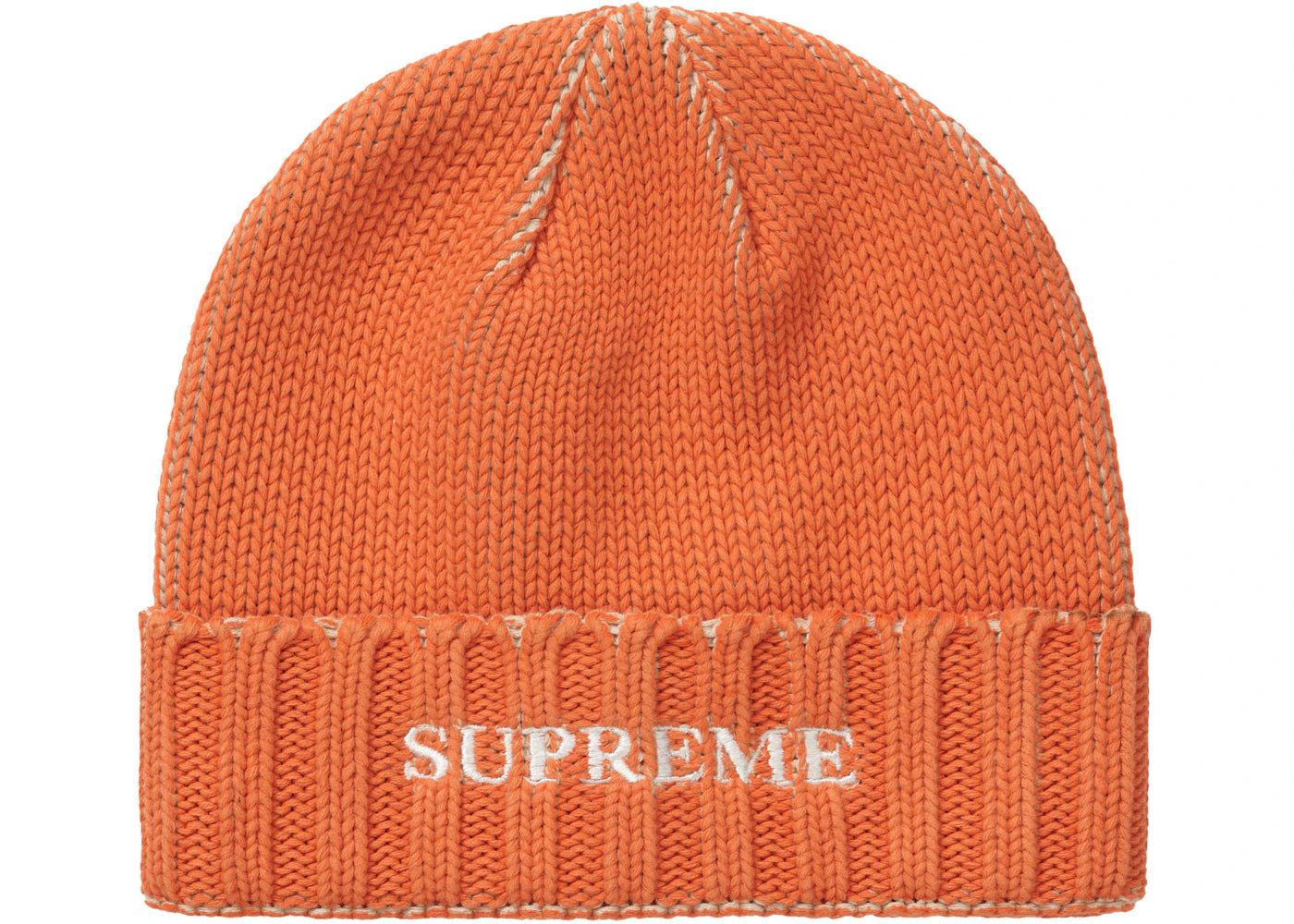 Supreme Overprint Beanie Orange