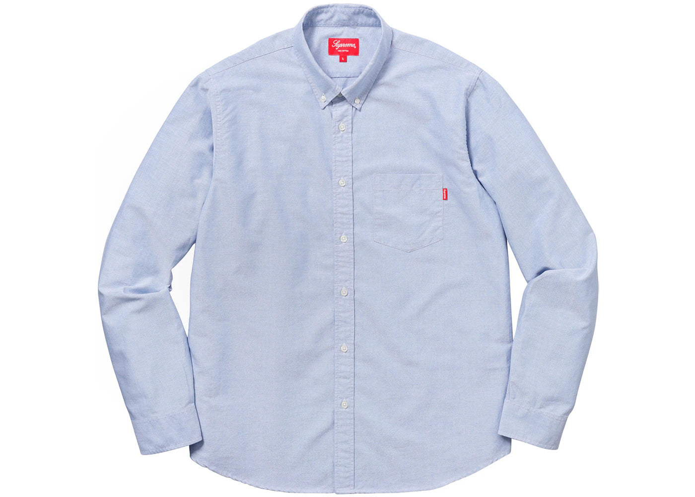 Supreme Oxford Shirt (FW18) Light Blue