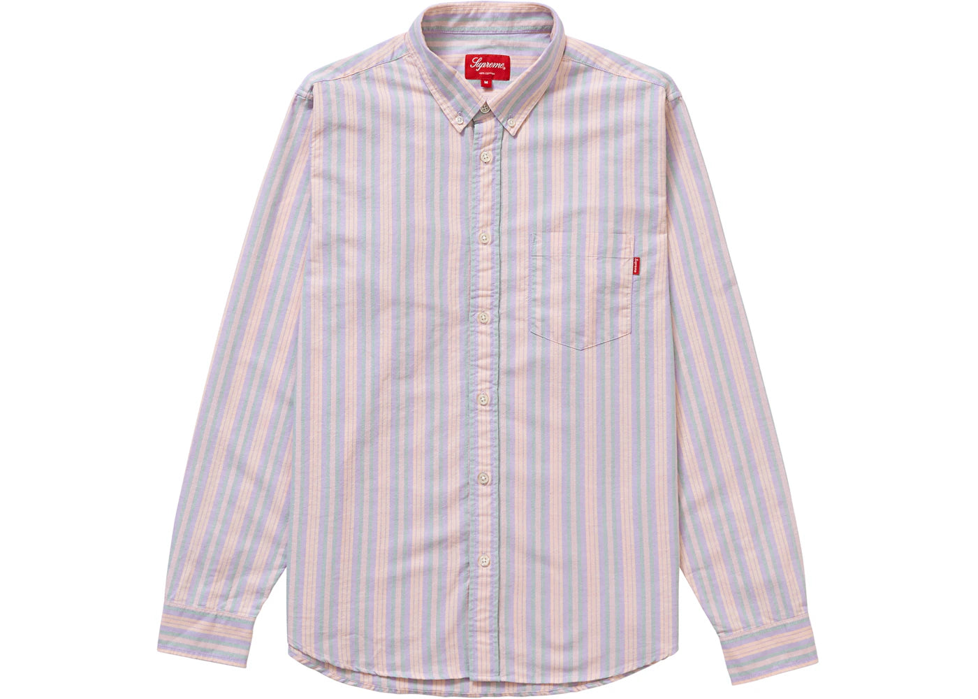 Supreme Oxford Shirt (SS19) Purple Stripe