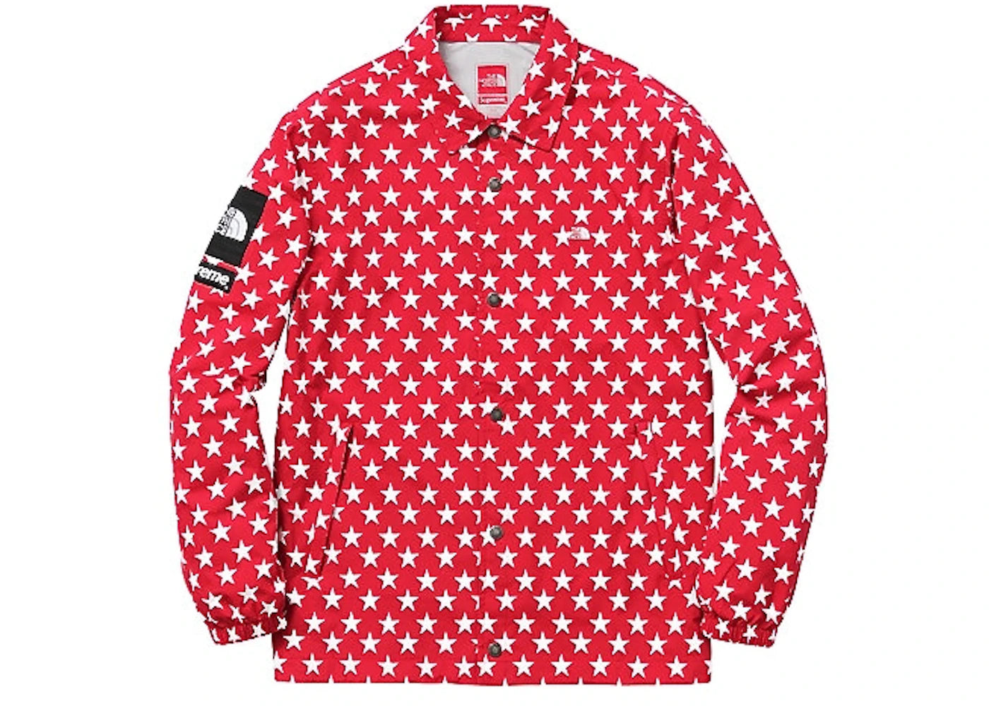 Supreme Packable Coaches Jacket Red