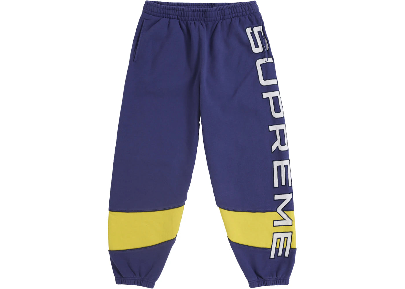 Supreme Paneled Sweatpant Washed Navy