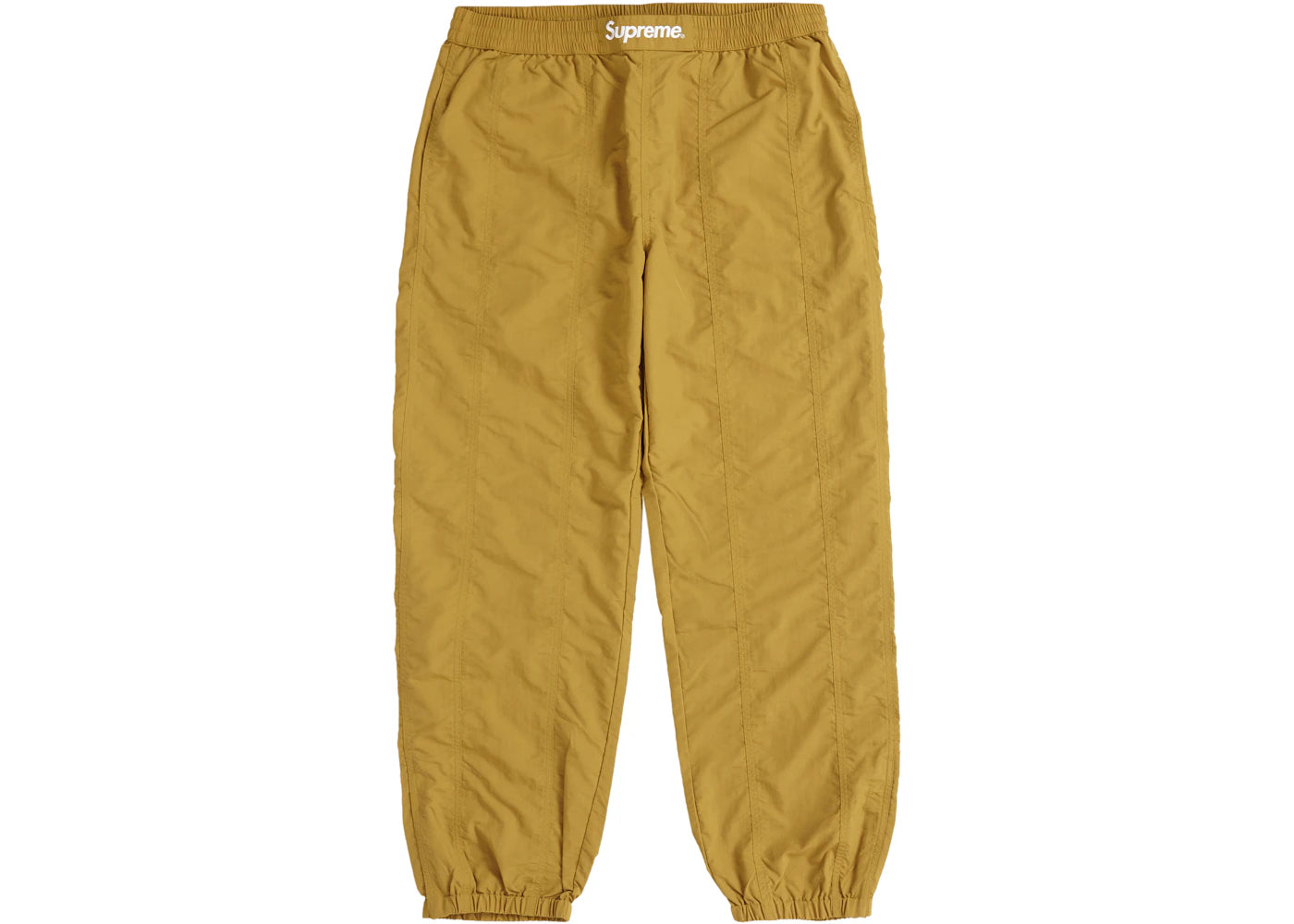 Supreme Paneled Warm Up Pant Gold