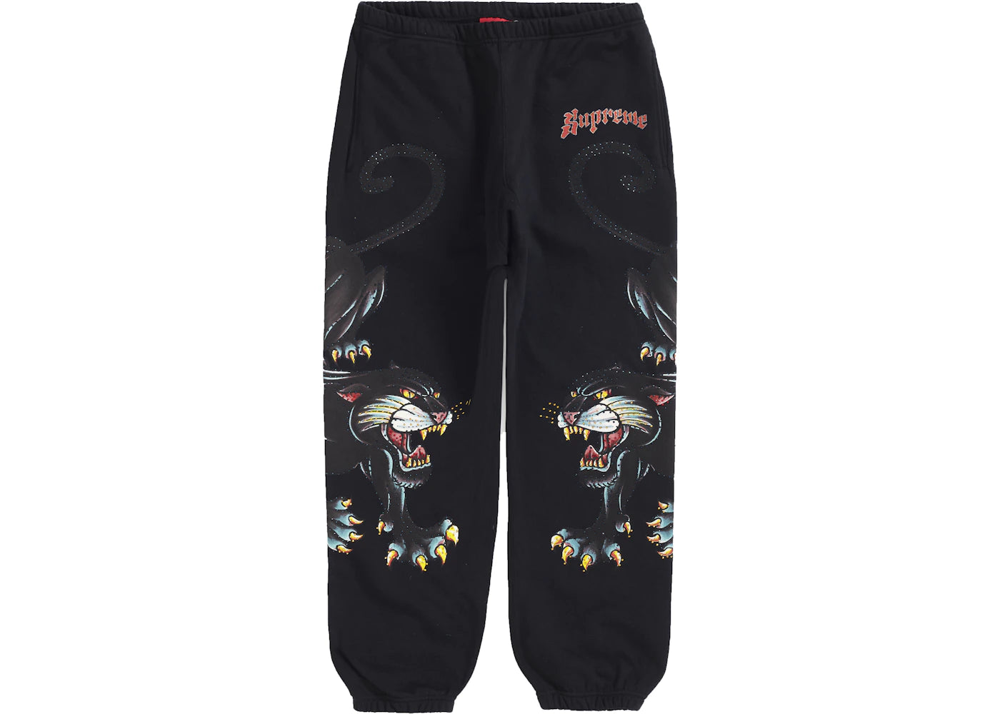 Supreme Panther Sweatpant Black