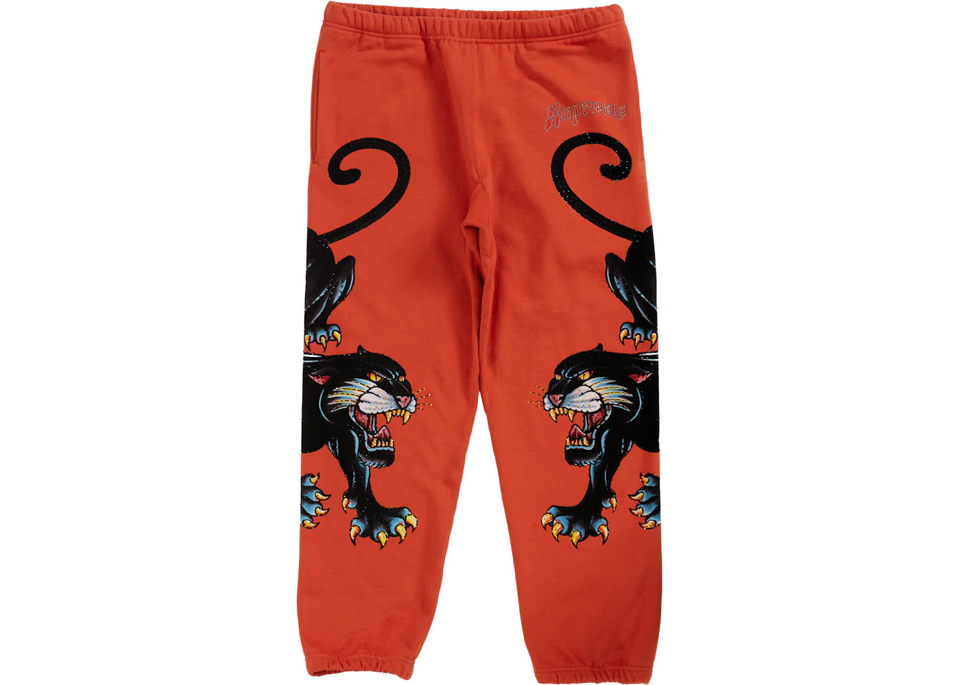 Supreme Panther Sweatpant Burnt Orange