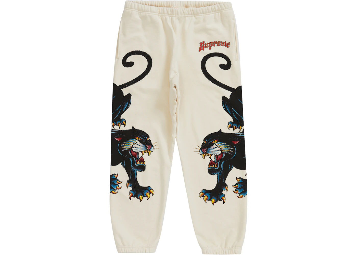 Supreme Panther Sweatpant Natural