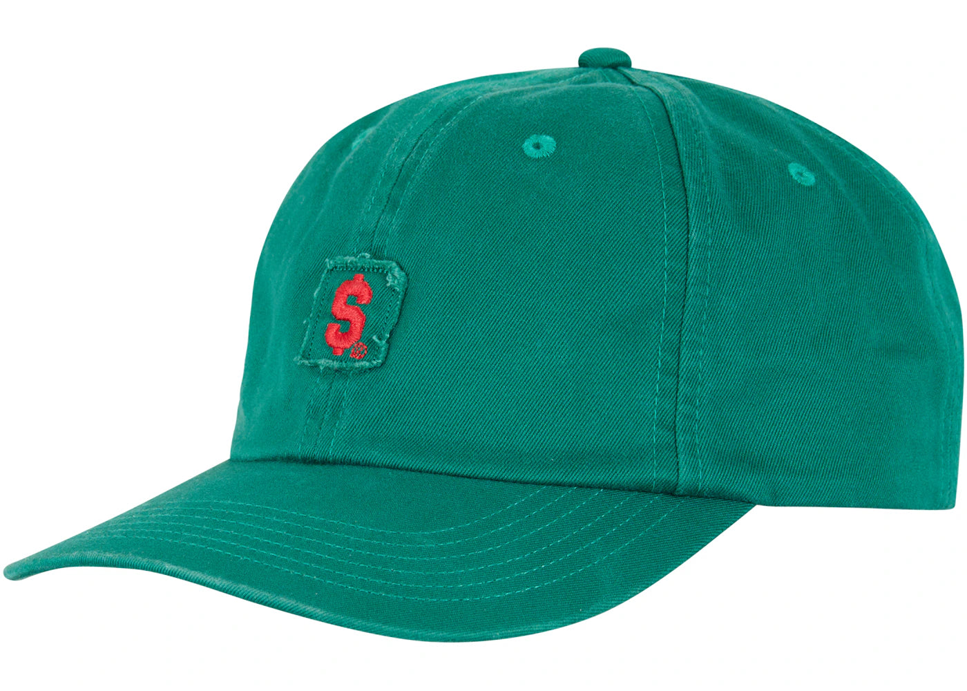 Supreme $ Patch 6-Panel Green