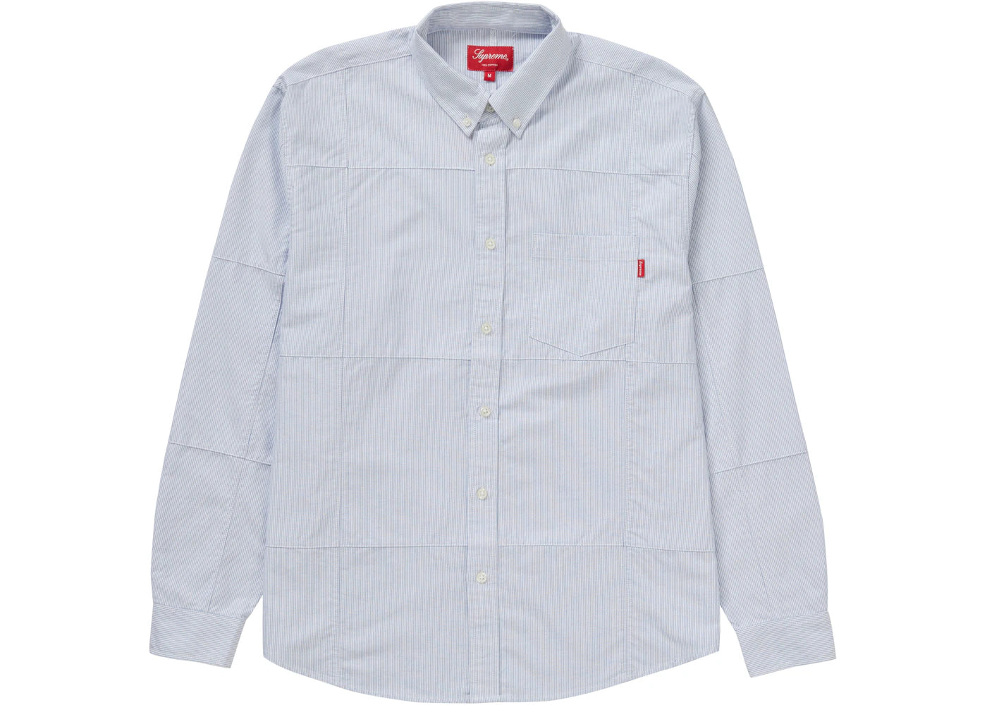 Supreme Patchwork Oxford Shirt Stripe