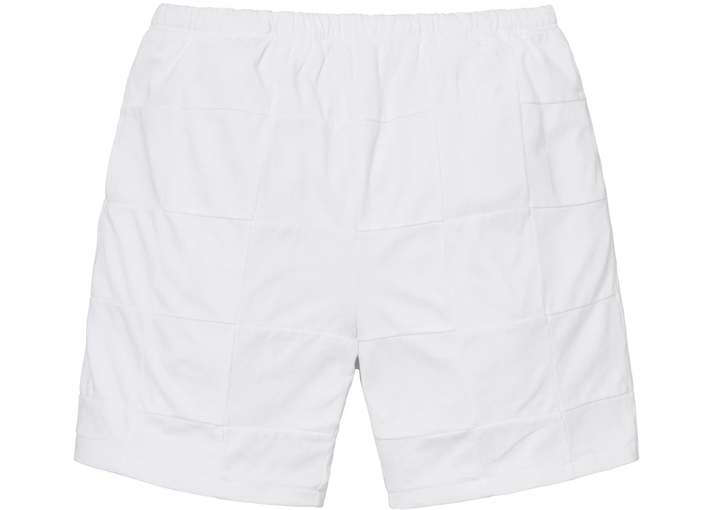 Supreme Patchwork Pique Short White