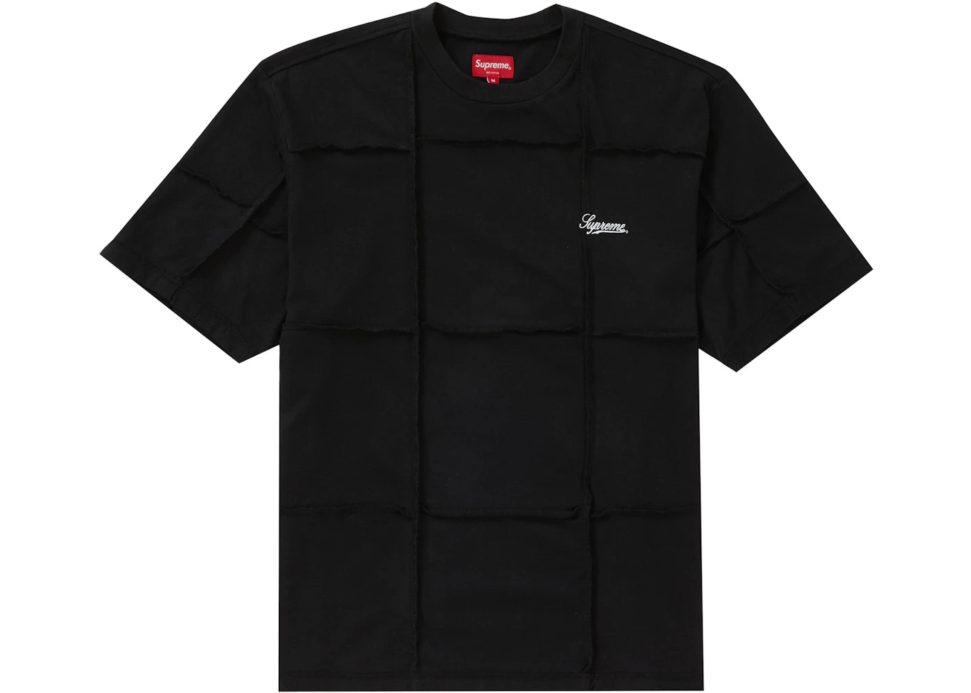 Supreme Patchwork S/S Top Black