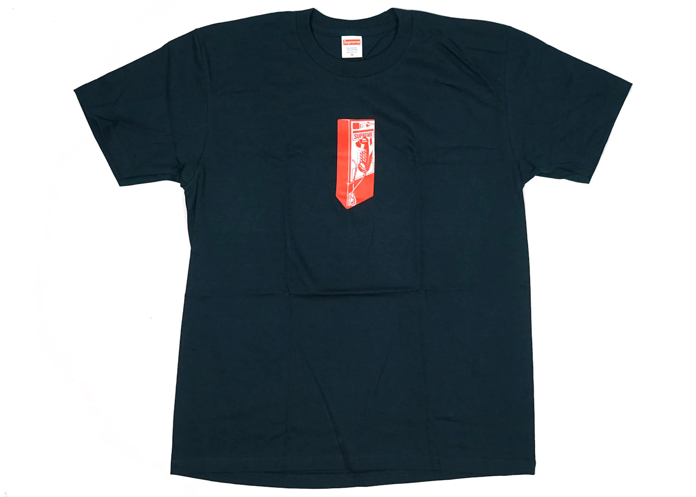 Supreme Payphone Tee Navy