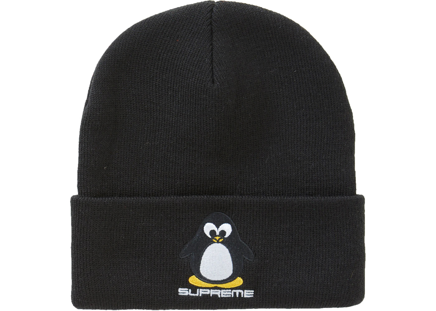 Supreme Penguin Beanie Black