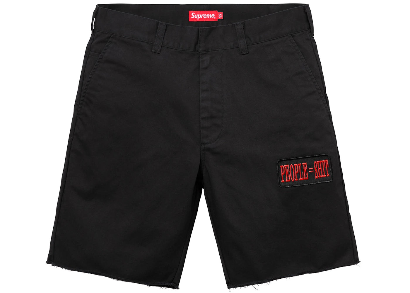 Supreme People = Shit Work Short Black