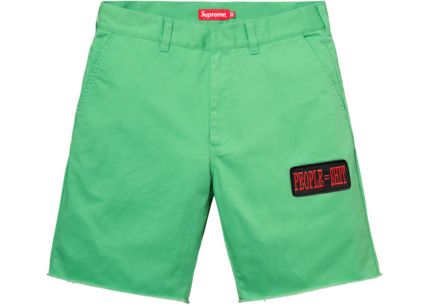 Supreme People = Shit Work Short Seafoam