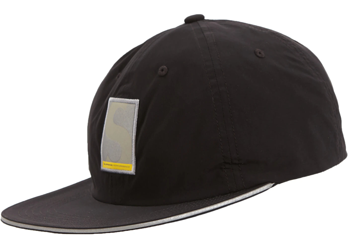 Supreme Performance Nylon 6-Panel Black