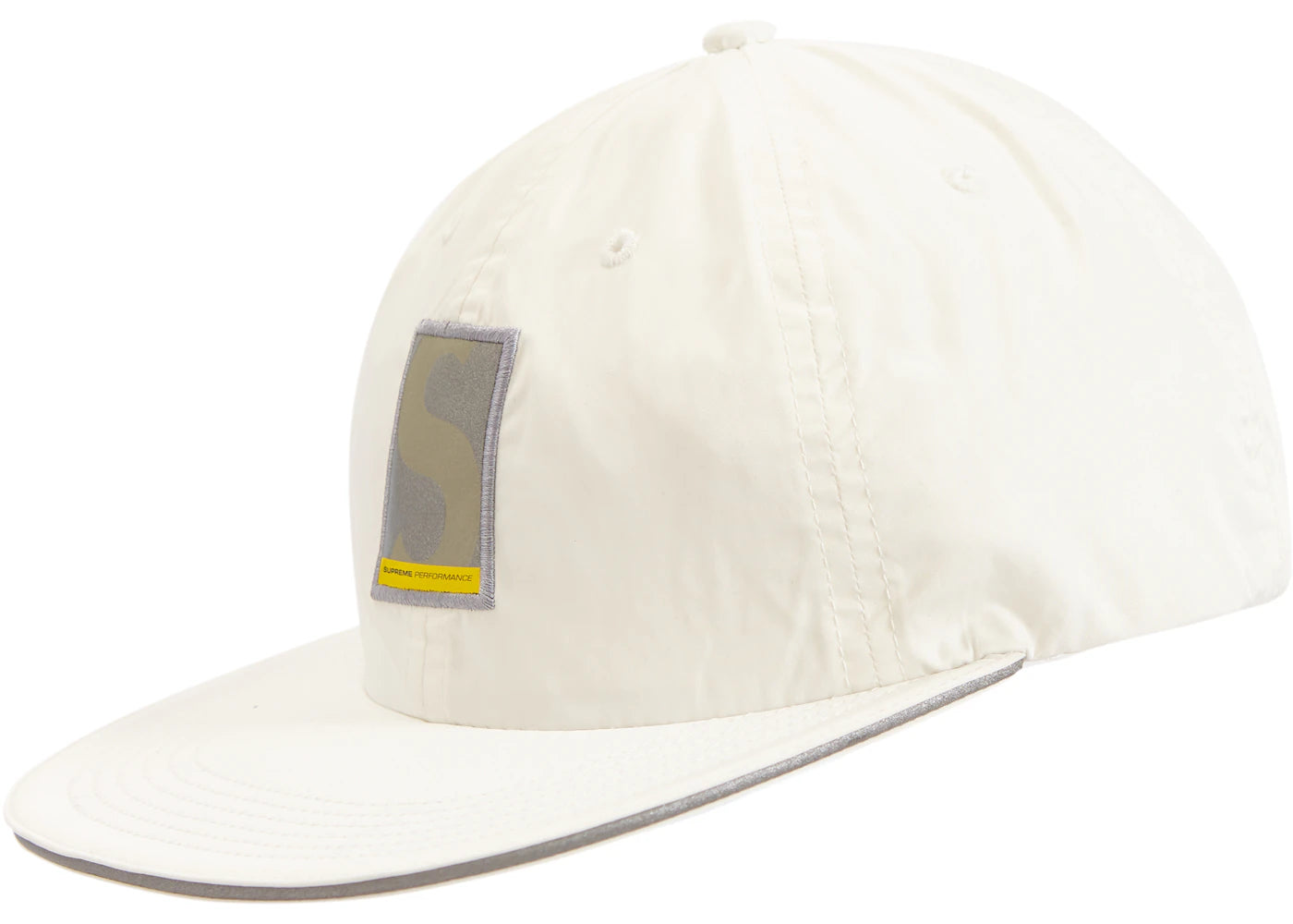 Supreme Performance Nylon 6-Panel White