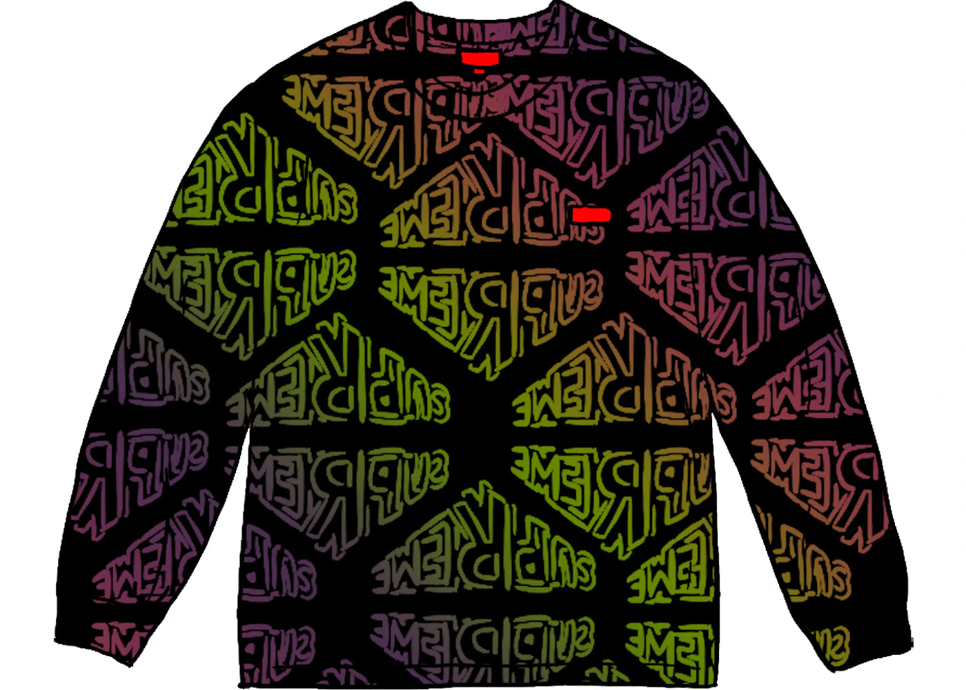 Supreme Perspective L/S Top Black